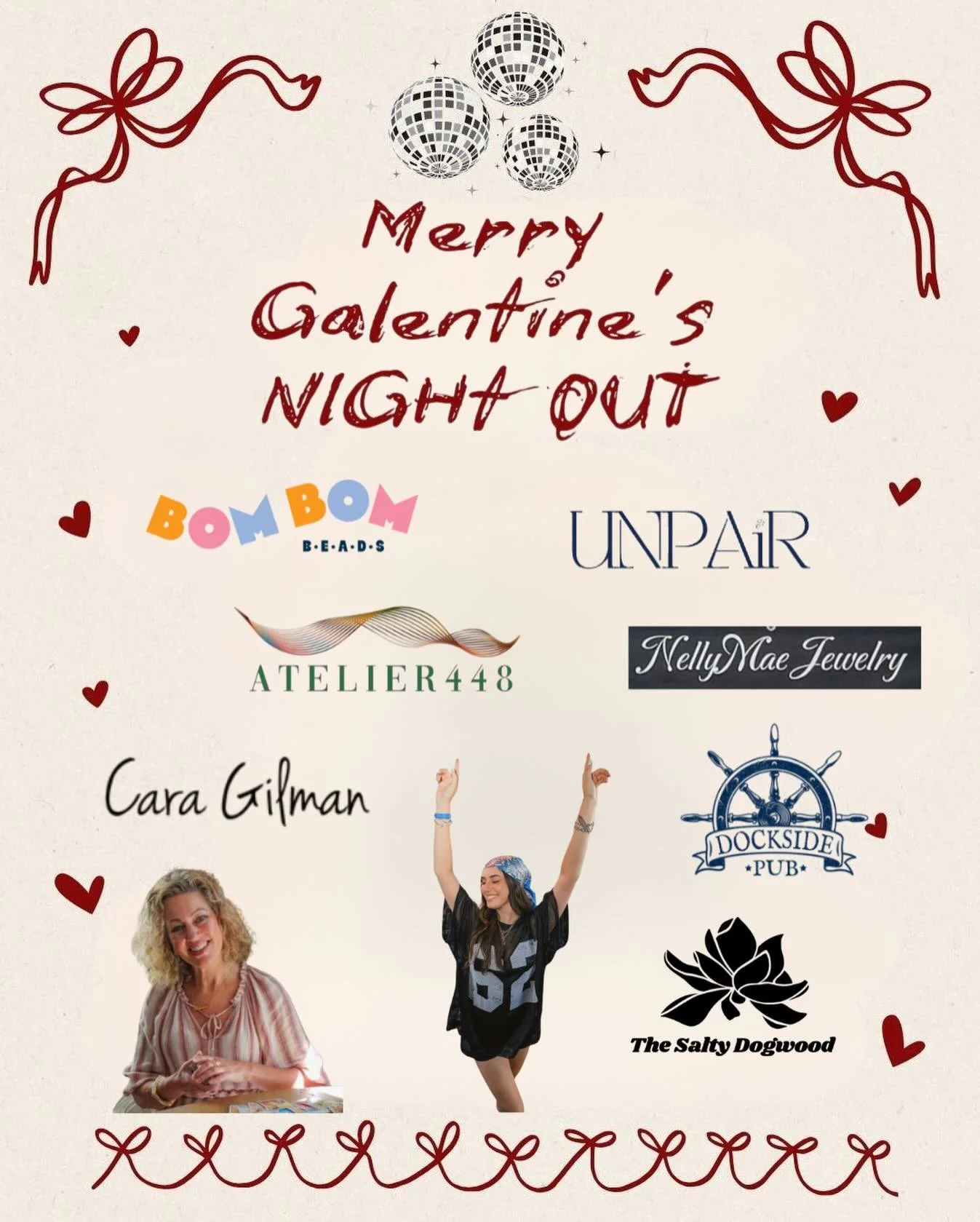 Have you grabbed your Merry Galentine&rsquo;s Night Out ticket yet? Your ticket will get you a glass of ros&eacute;, heavy passed apps &amp; other snacks, dancing, and access to some of our incredible local vendors! Get yours before tickets sales clo