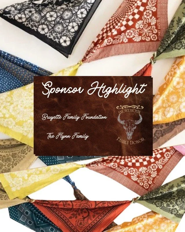⭐️ Caviar Cowboy Sponsor Highlight: Bruyette Family Foundation, 
Flynn Family, &amp; Anonymous Family Donors ⭐️ 

We are so grateful to all of the families who have supported the gala this year! All funds raised from the gala will go directly to our 