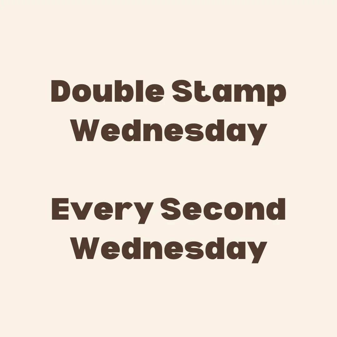 Double Stamp Wednesday