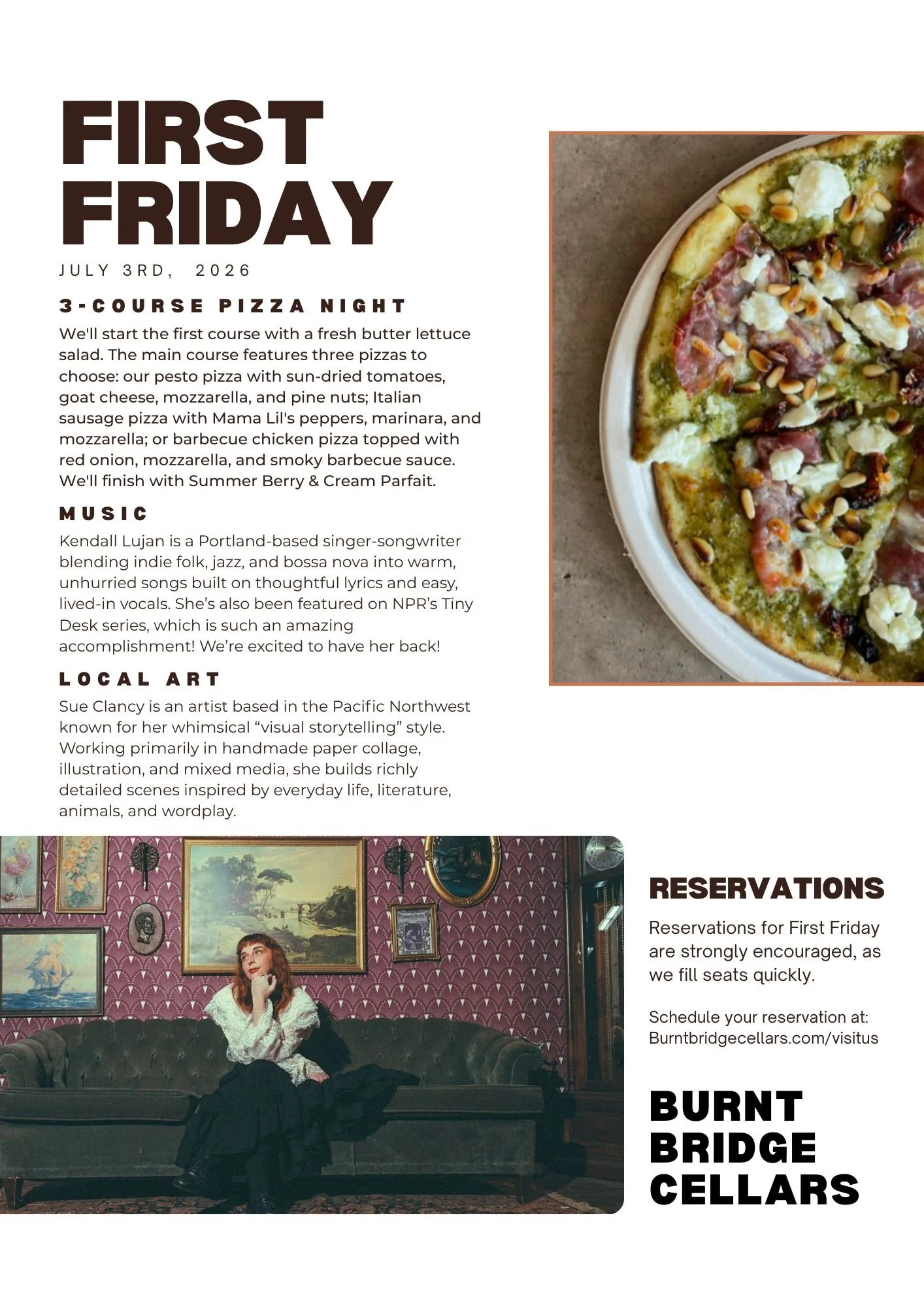 Live Music & 3 - Course Dinner