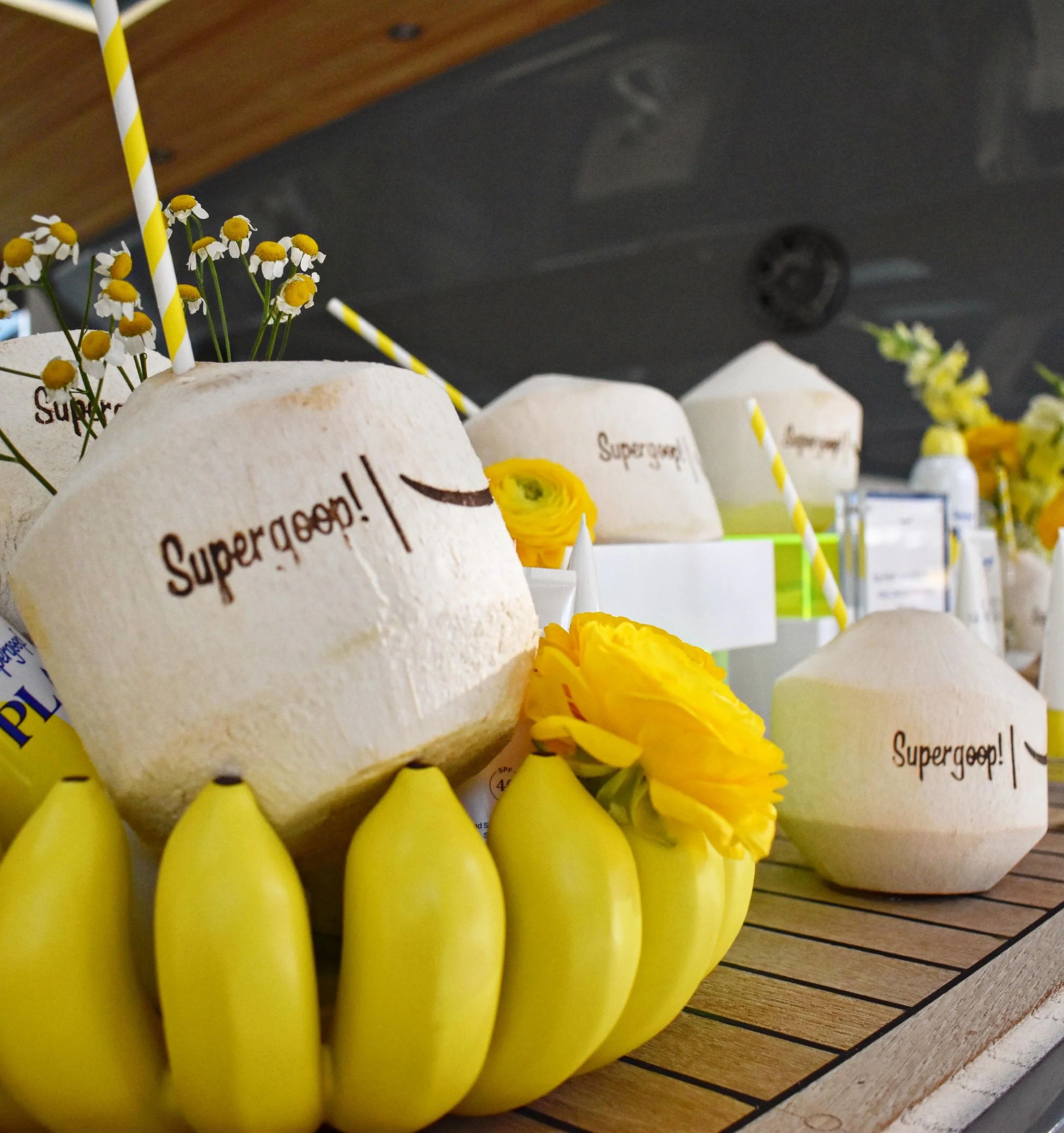 Super Yacht for @supergoop 
With @amazoninfluencerprogram 

Agency: @autumncomm 
Production Styling: @kellyharridgedesigns 
Floral: @kellyharridgedesigns 
Custom Builds: @wdmproduction 
Production Support: @kdproductionsupport 
Location: @motoryacht.