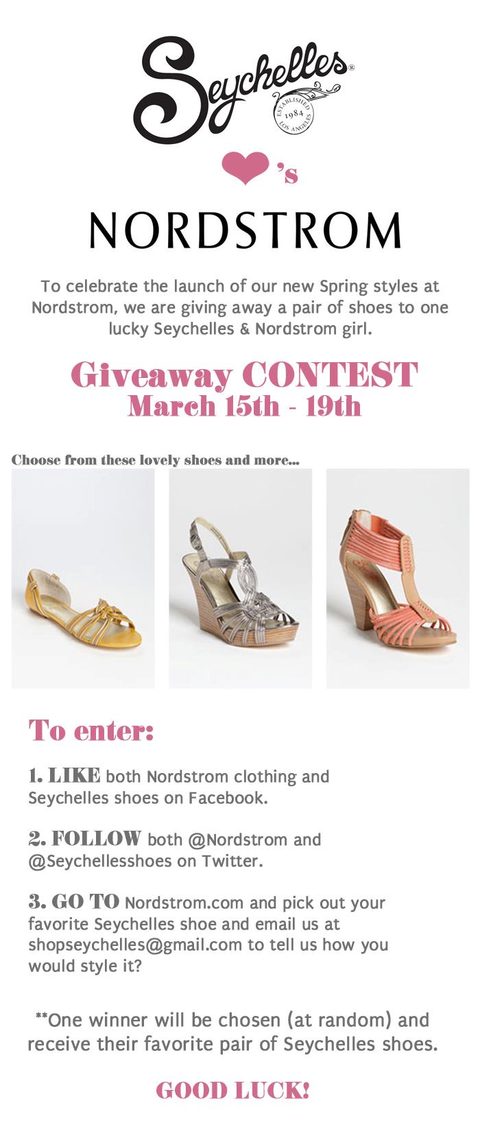 GIVEAWAY Campaign with NORDSTROM
