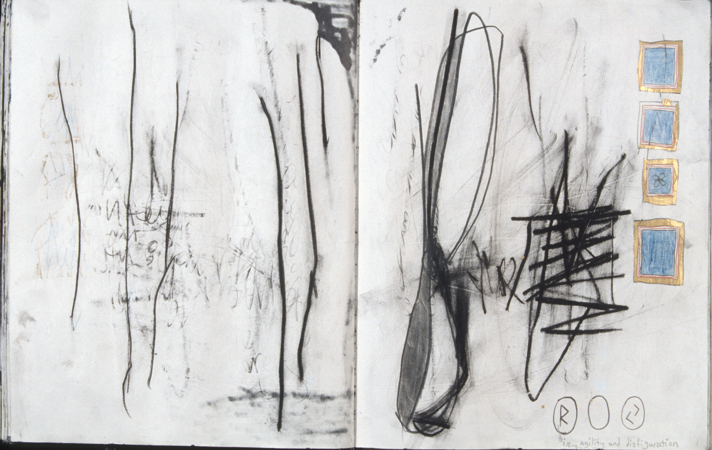 Stolen Sketchbook (Agility and Disfiguration)