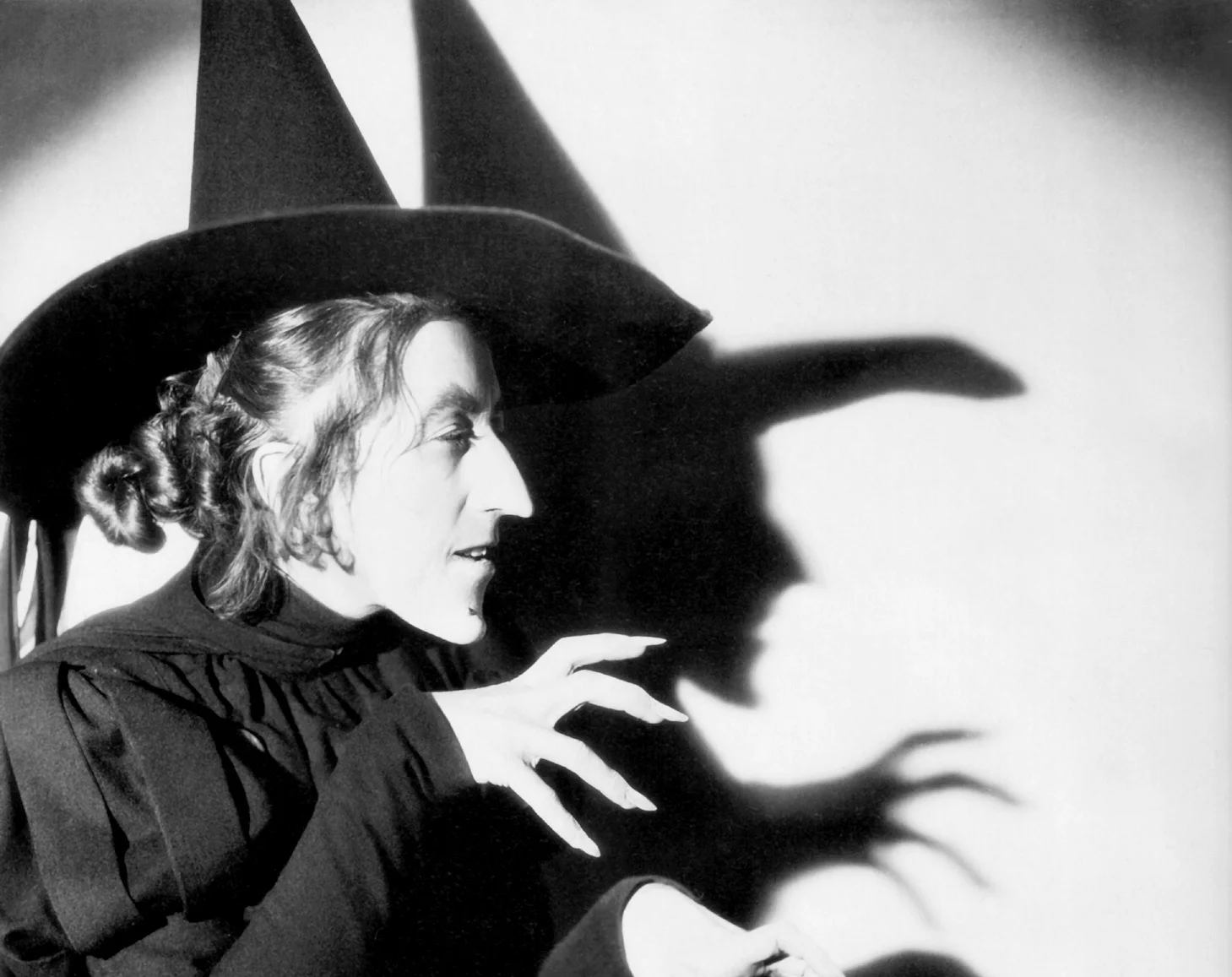 Epic photo of Margaret Hamilton as The Wicked Witch of the West.