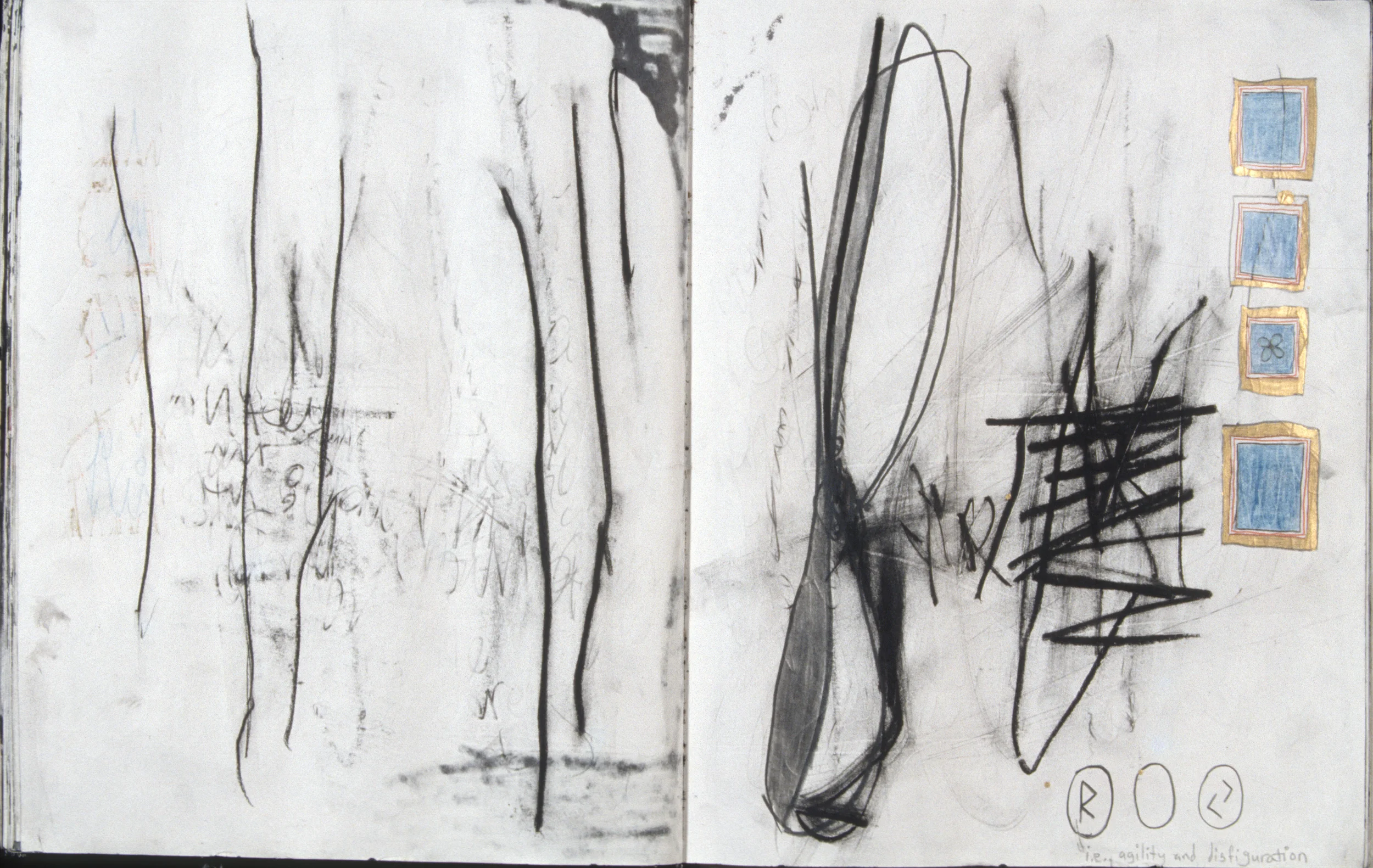 Stolen Sketchbook (Agility and Disfiguration) (Copy)