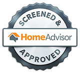 We have passed the HomeAdvisor screening and are proud to be a member of their team!