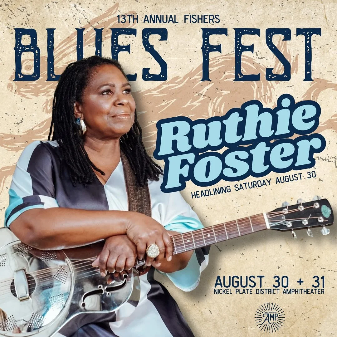 See you Tomorrow Fishers Blues Fest! @npdamp 

#ruthiefoster #livemusic #fishersbluesfest #bluesmusic