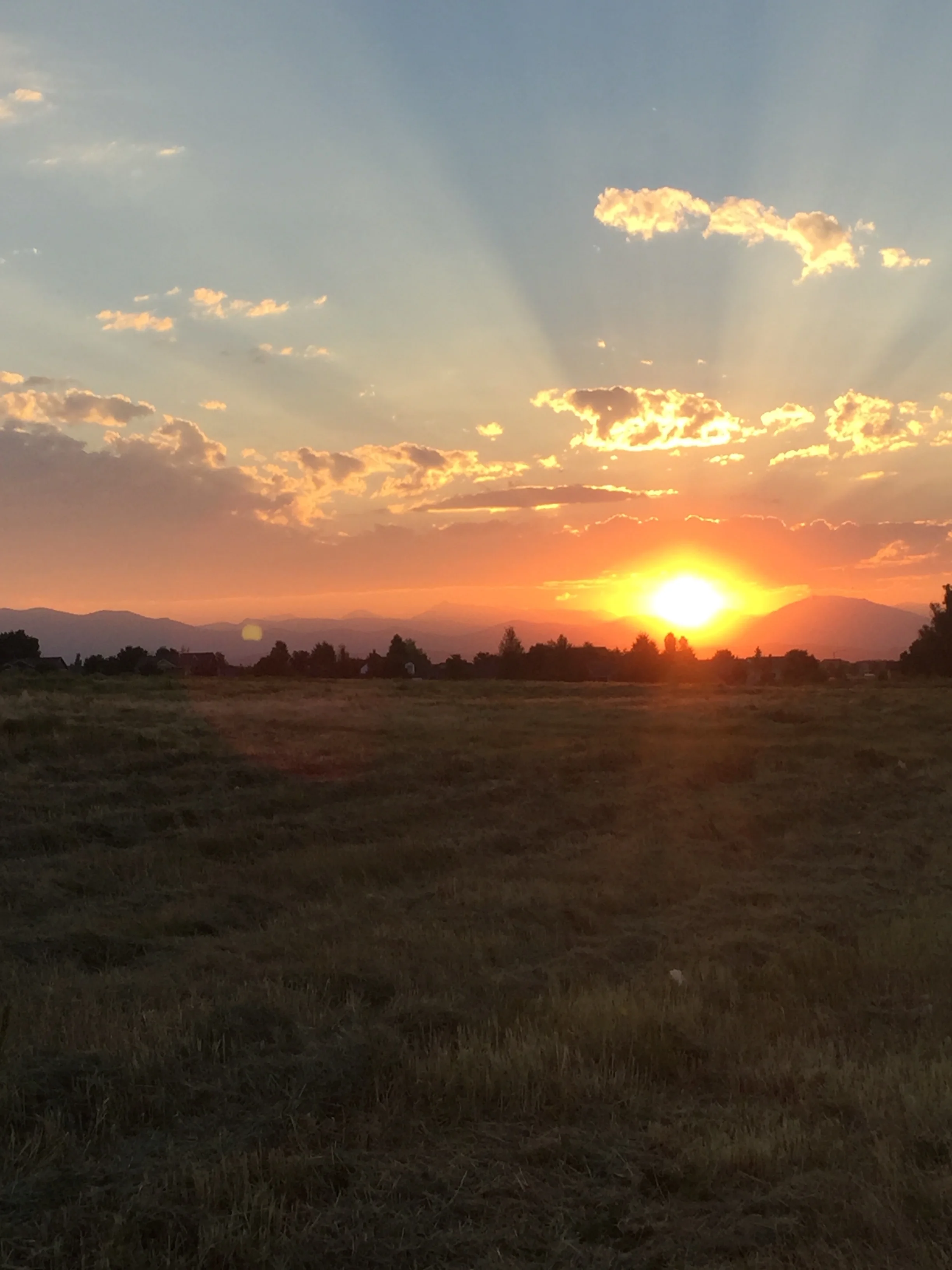 Digging Northern Colorado sunsets.