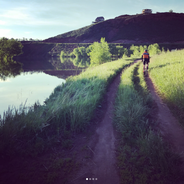 Summer...when every day is bike to work day.