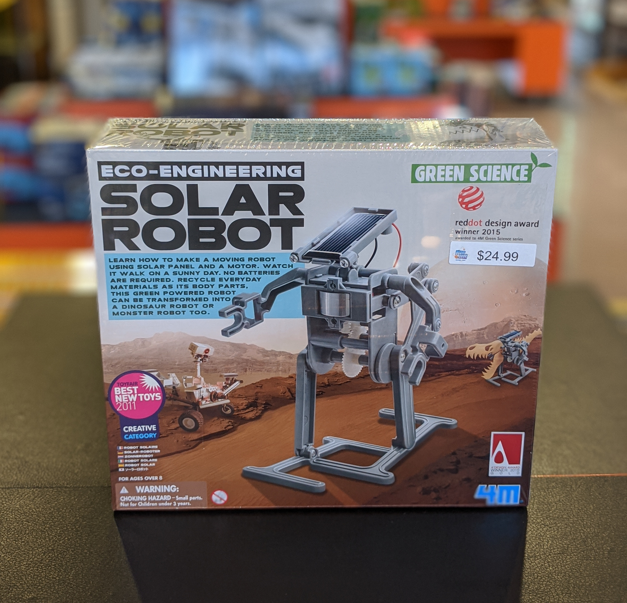 eco engineering solar robot