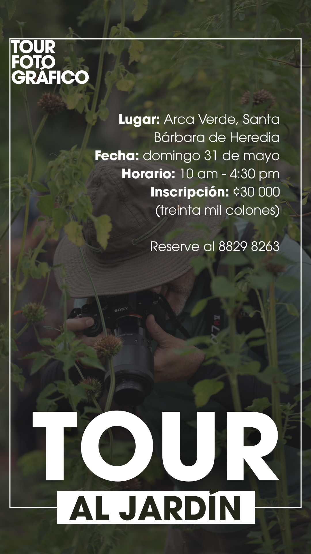 Tour al jardín