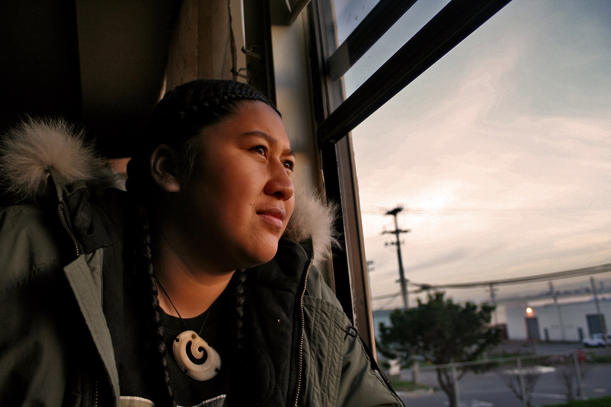 Melesaine in her family home on Oakdale Ave. in Bayview San Francisco, Ca. (Photo: Jason Meki)