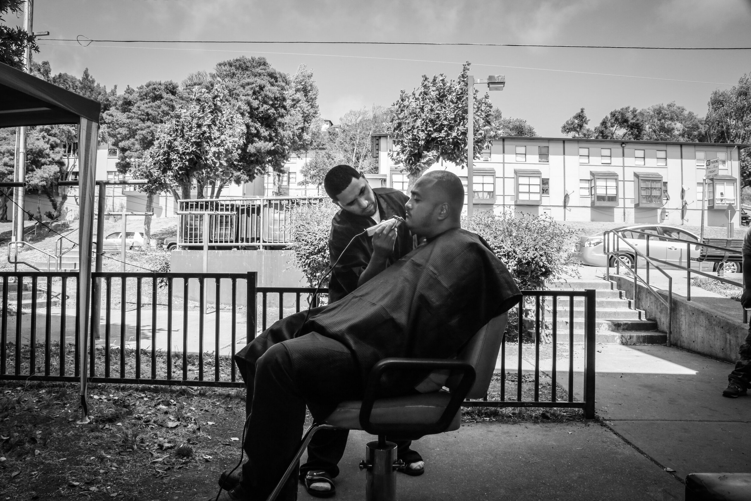 In the chair on Oakdale Ave.  (San Francisco, CA)  