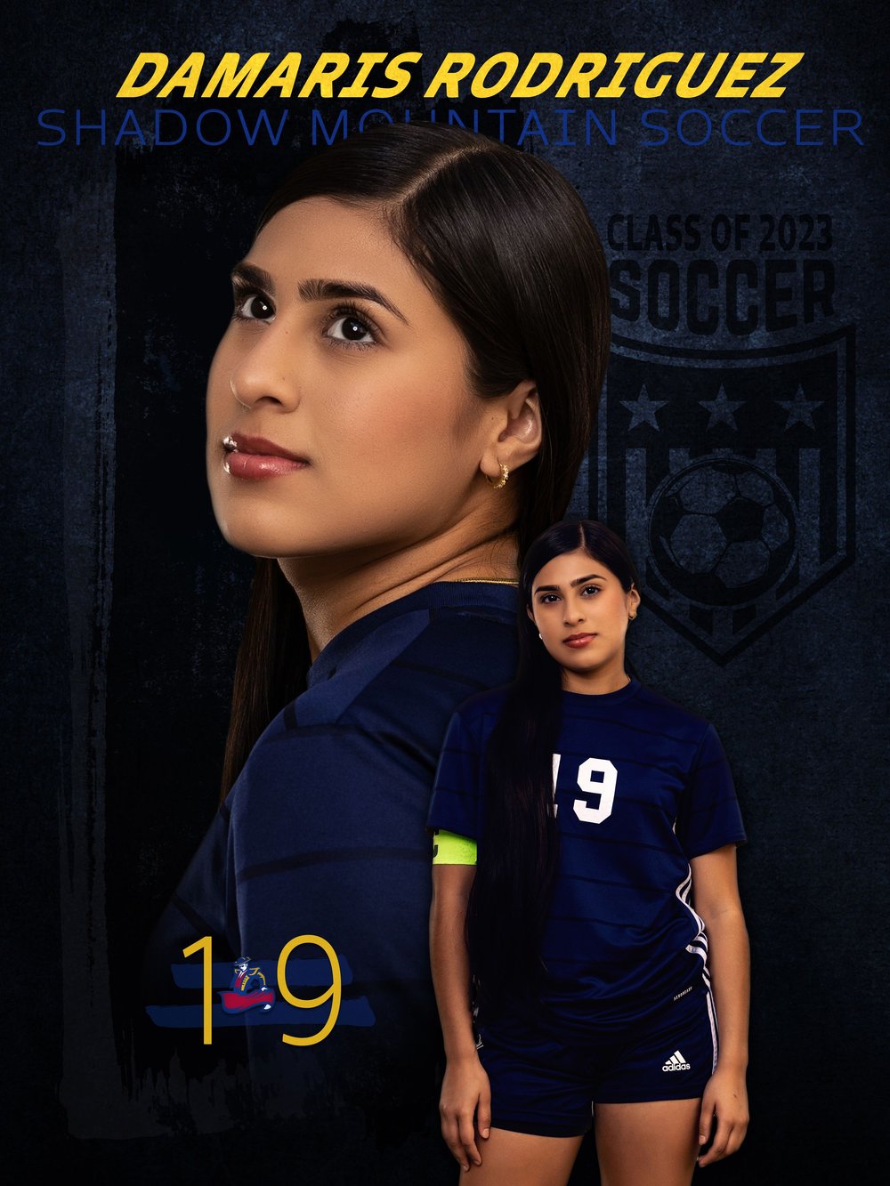 Team Sports Competitive Banner Pictures Phoenix Arizona by Anjeanette Photography Graduation High School Seniors AZ