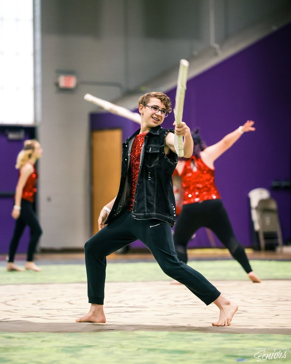 Phoenix Winterguard Pictures Anjeanette Photography senior winter guard WGI WGAZ High School dance AZ