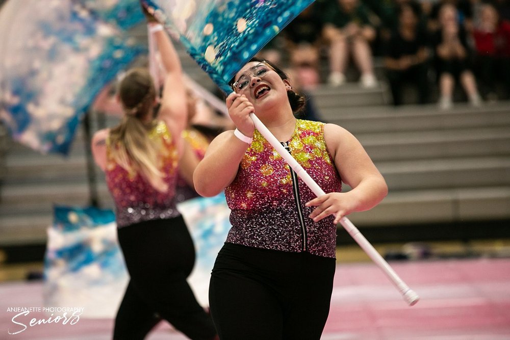 Phoenix Winterguard Pictures Anjeanette Photography senior winter guard WGI WGAZ High School dance AZ