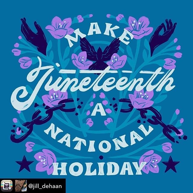 Repost from @jill_dehaan using @RepostRegramApp - &ldquo;Juneteenth should be a national holiday. We @snydernewyork will be closed on Friday in recognition of Juneteenth, which marks the date of emancipation of the last Black slaves in Texas in 1865.