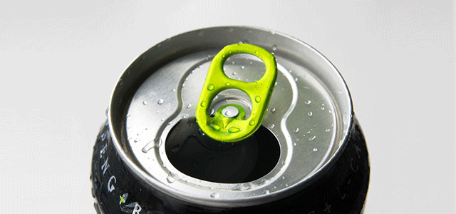 A canned soda is bad for pediatric dental care