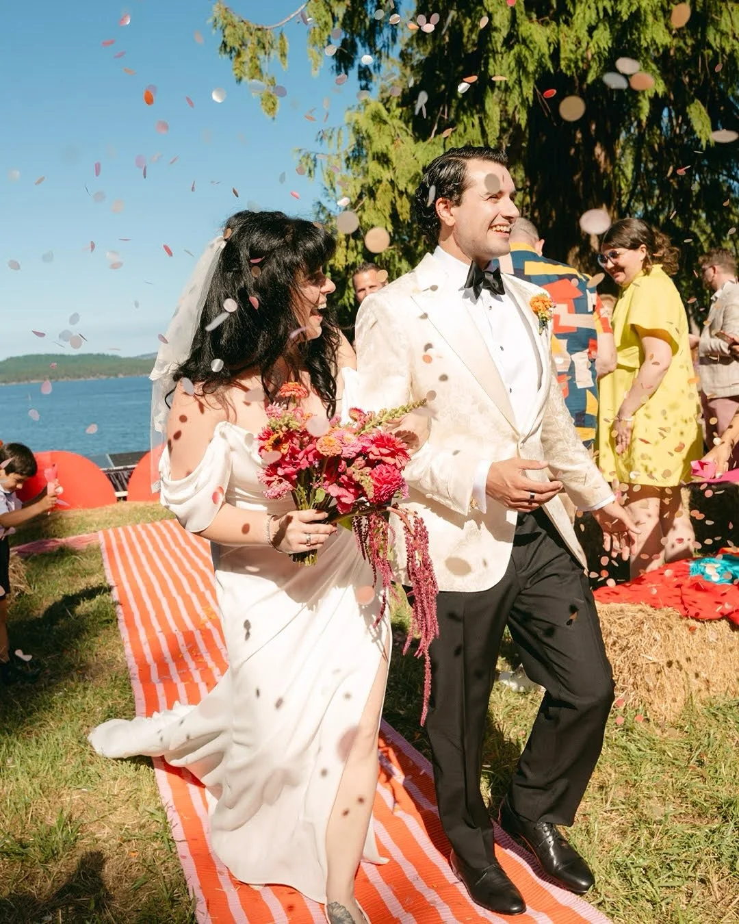 Tim and Tierney&rsquo;s wedding was a movie, and the trailer is out 🍿 🎥 ✨ T&amp;T&copy;! Go see your gallery for your preview 🫰🫡 Just a littttle taste. 

Vendors: 
Venue - Mom and Dads house 🫶
Photo &amp; Video - @yaylove.wedding 
Planning &amp;