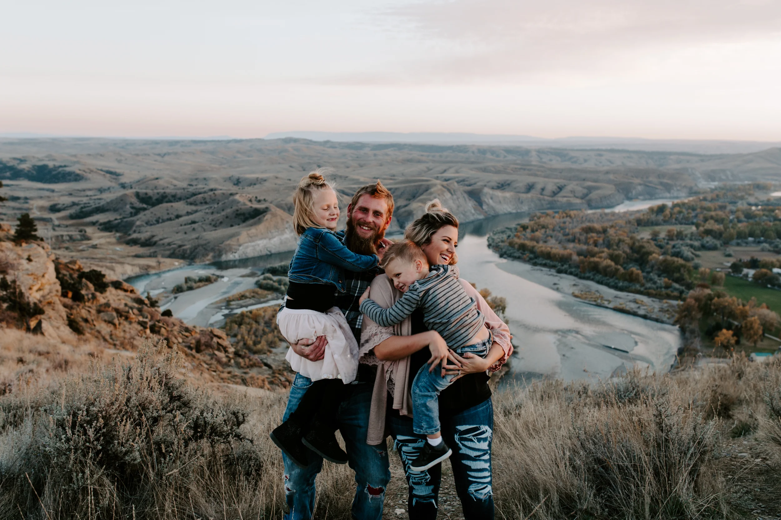ashlee + jarrod | montana family photographer