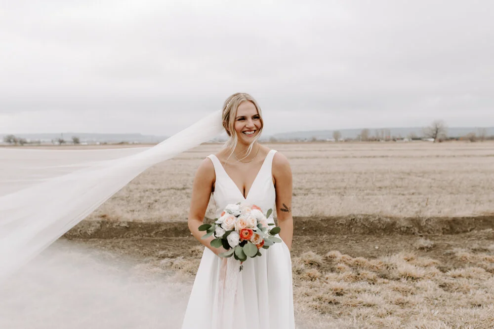 nate + olivia | elopement | billings wedding photographer
