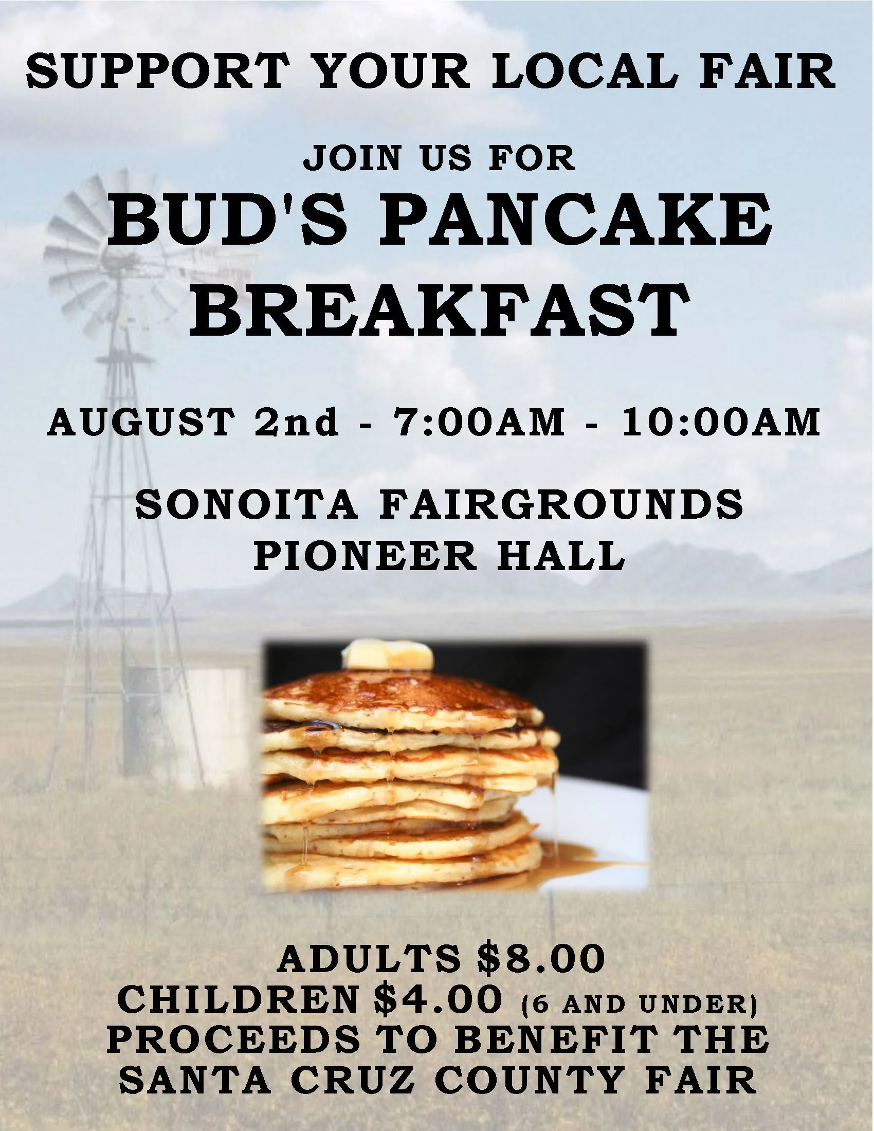 Bud's Pancake Breakfast