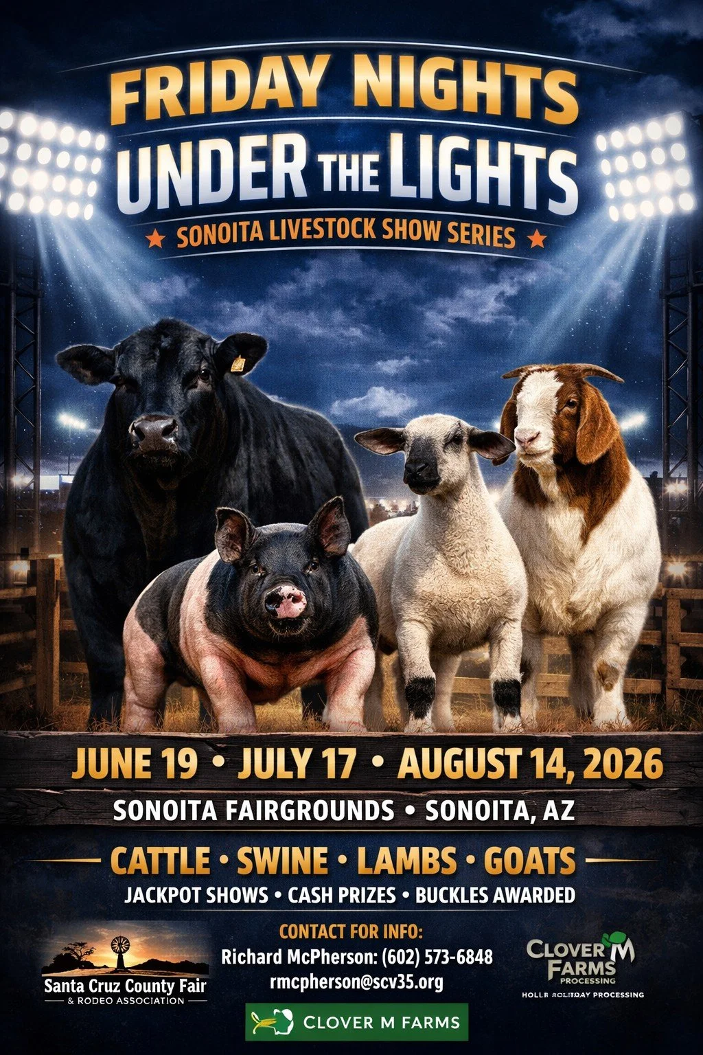Friday Nights Under the Lights - Sonoita Livestock Show Series