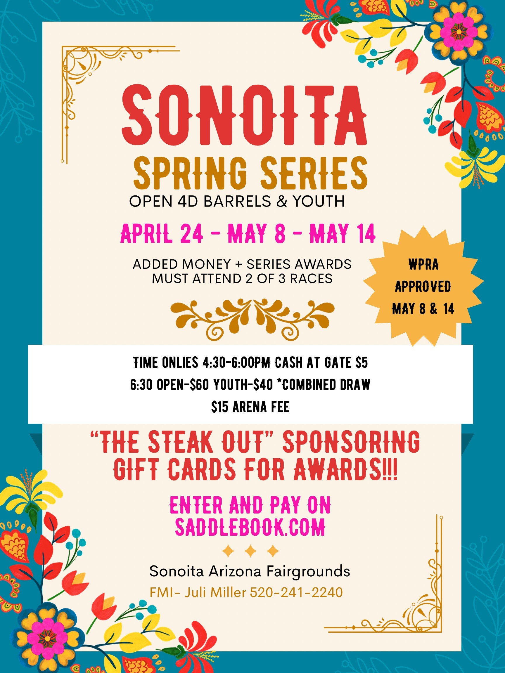 Sonoita Spring Series Barrel Race