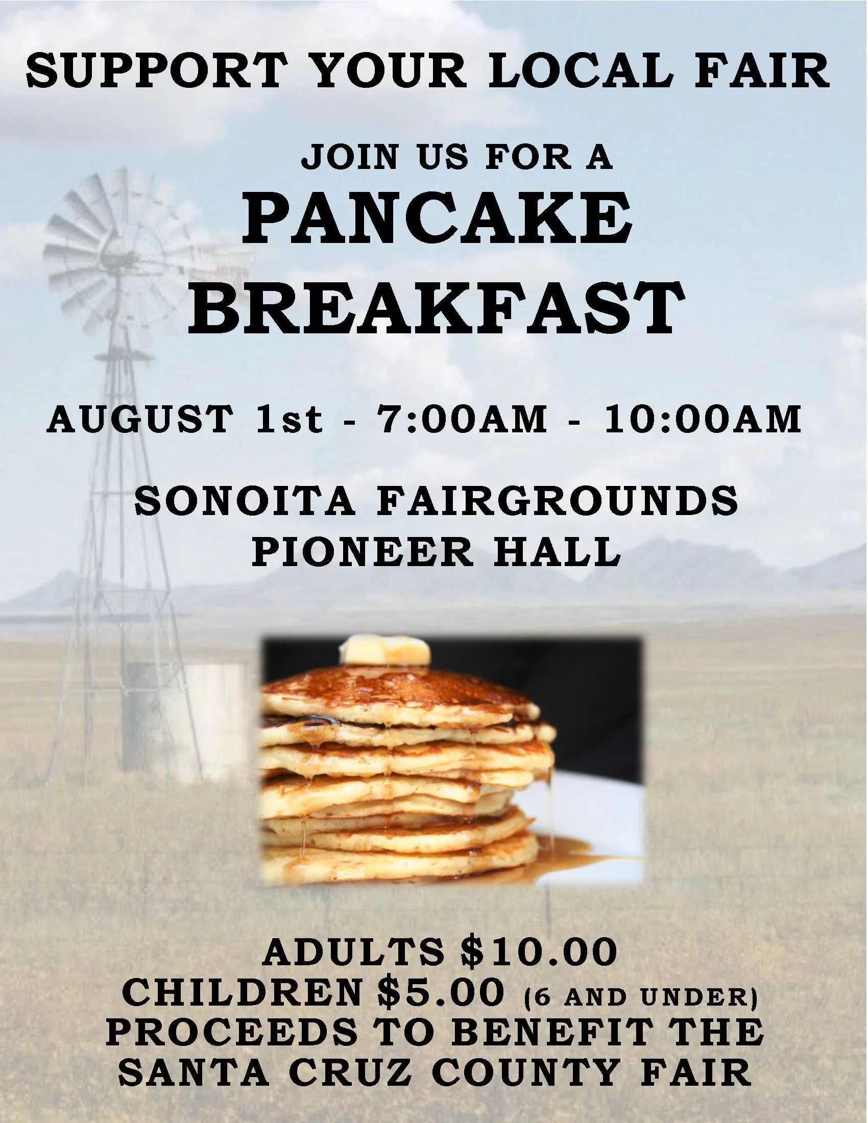 Pancake Breakfast