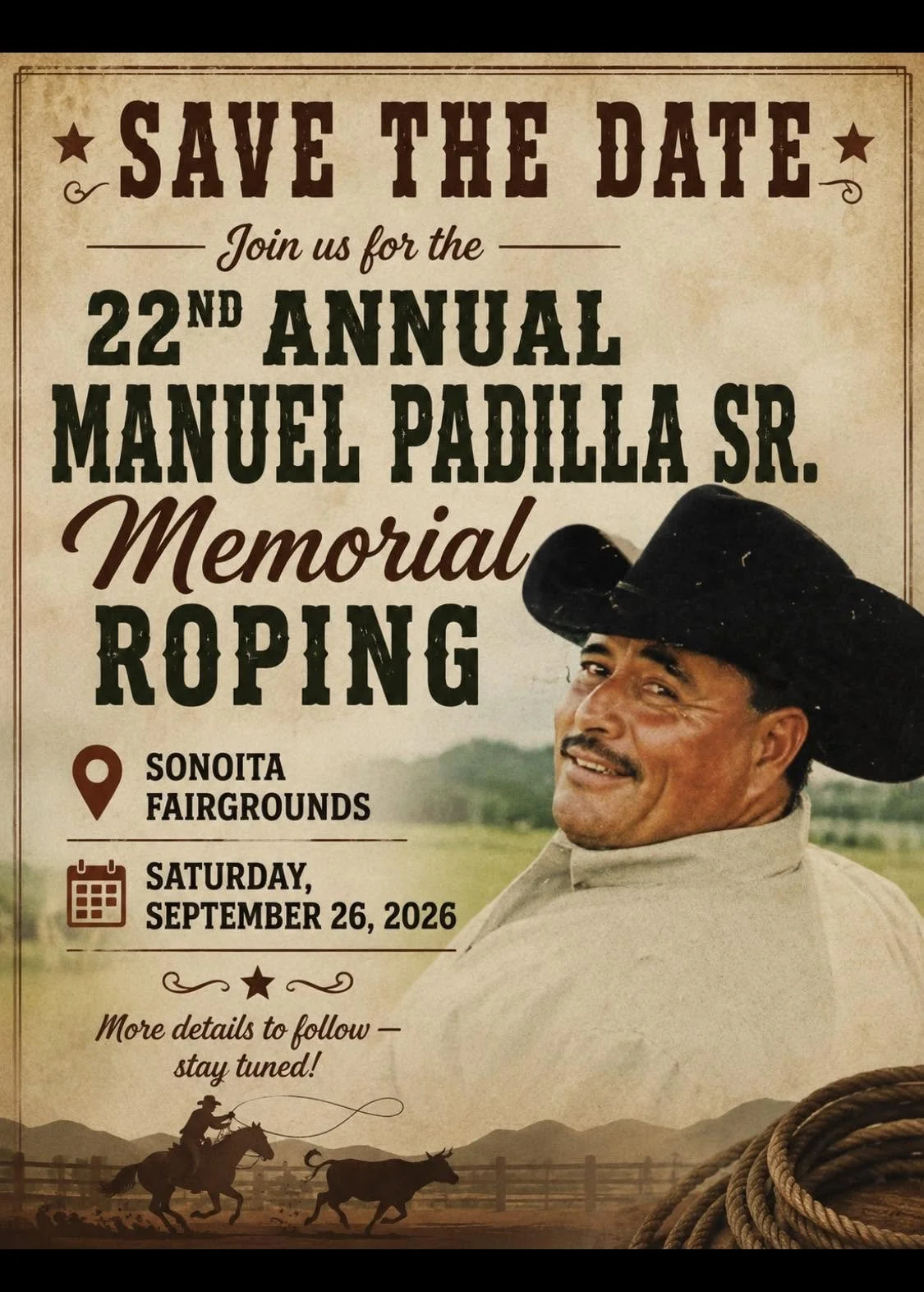 Manuel Padilla Sr. Memorial Roping
