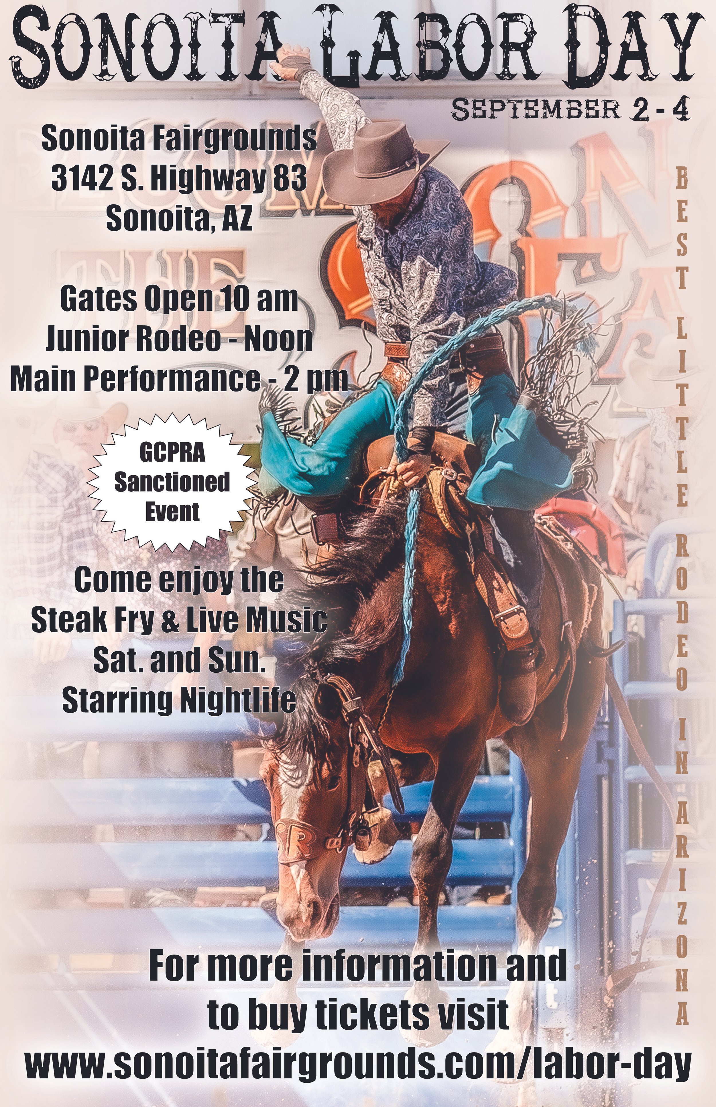 LABOR DAY RODEO — SANTA CRUZ COUNTY FAIR AND RODEO ASSOCIATION