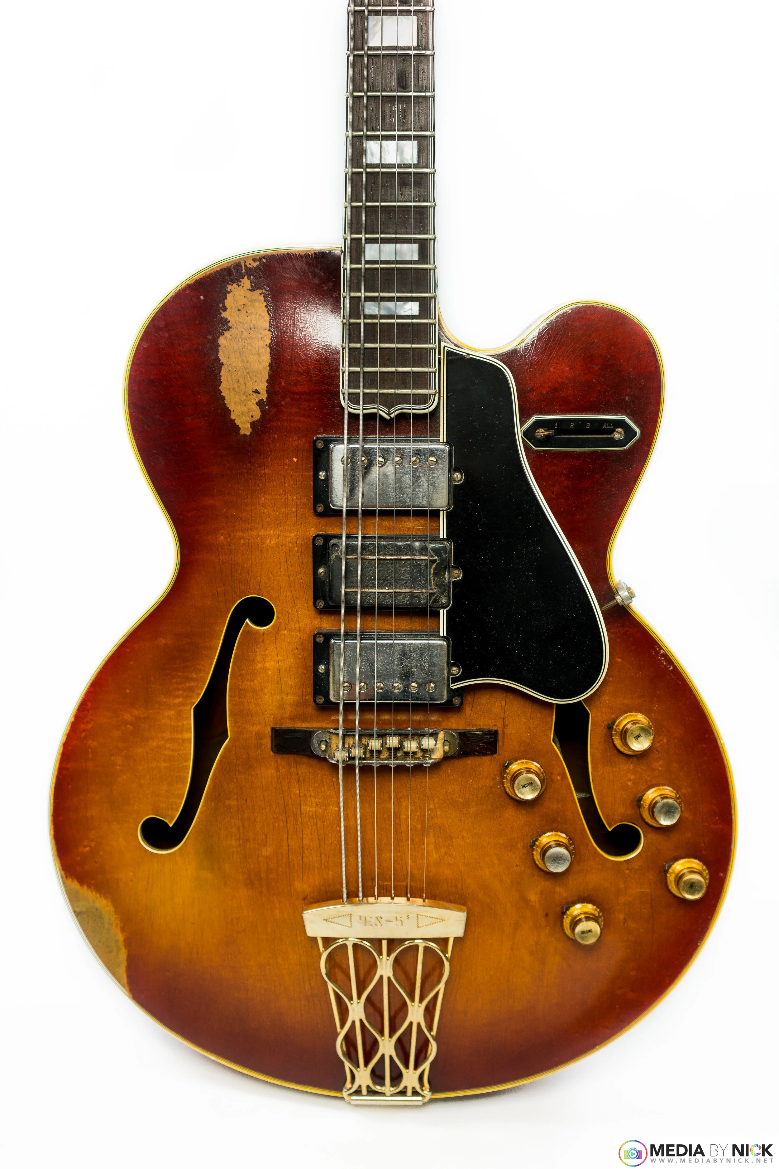 Vintage 1957 Gibson ES 5 - Tommy Crook Guitar - Media By Nick - Photography Services Tulsa - 11.jpg