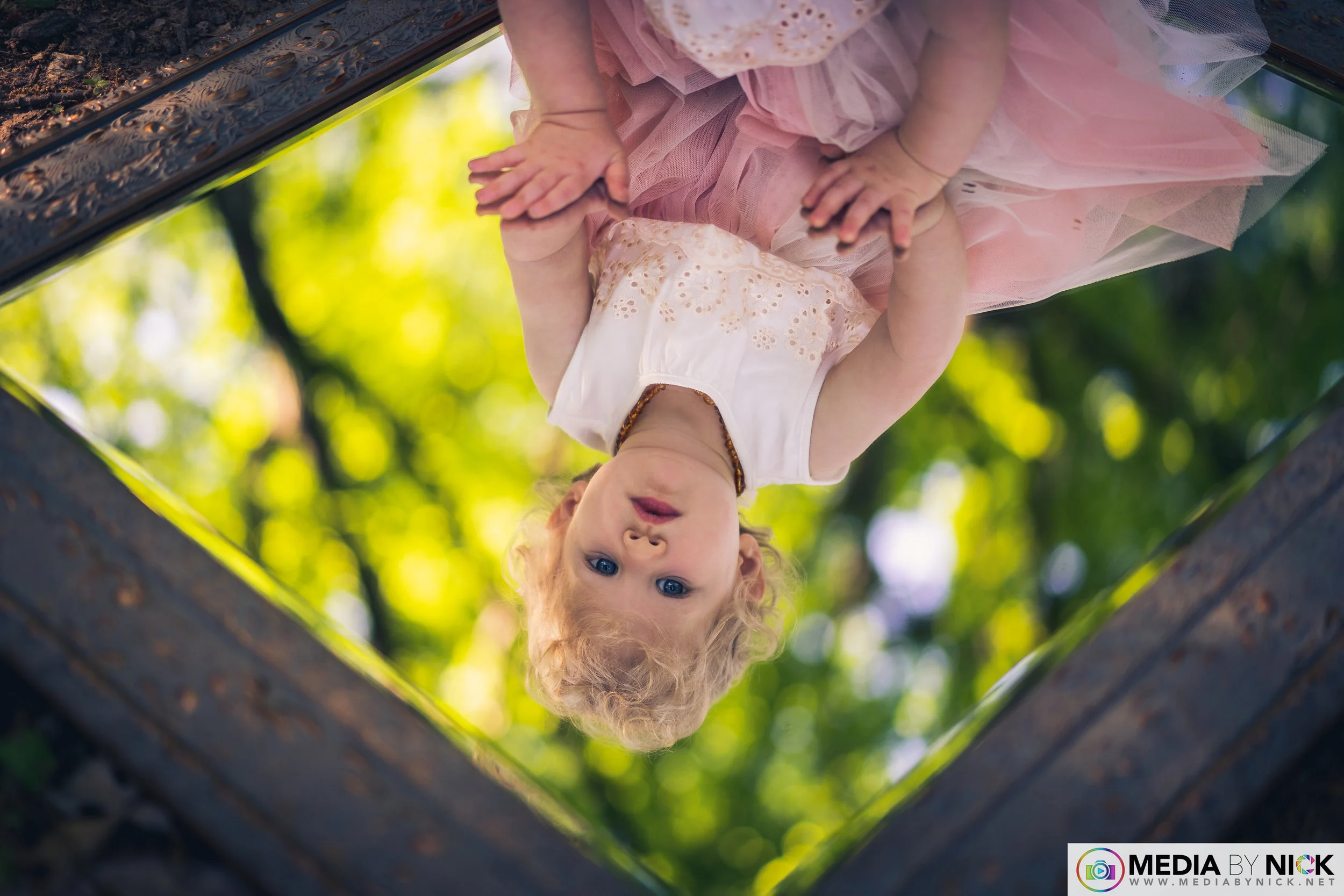 Amber Cute 12 Month Baby Photos With Mirror - Media By Nick Photography Services Tulsa-7.jpg