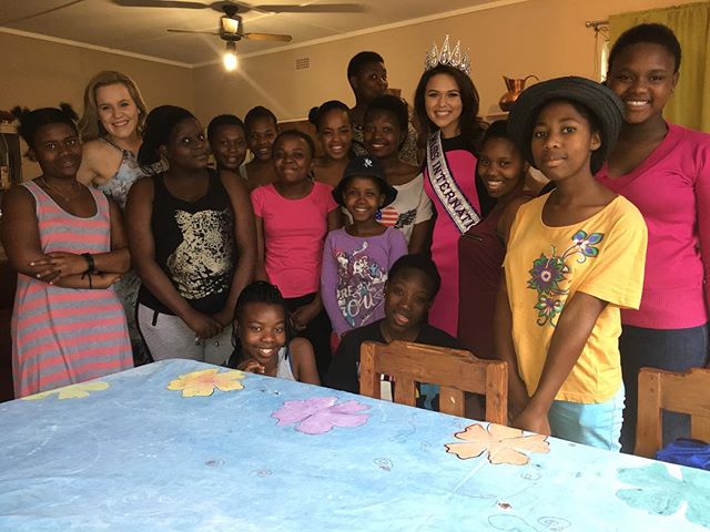 Miss International, Amanda Moreno, partnered with Uitkoms Home For Girls in South Africa to host a True Beauty Movement Workshop. Monje, True Beauty's South Africa Representative, and Amanda shared their personal journeys with the definition of beaut