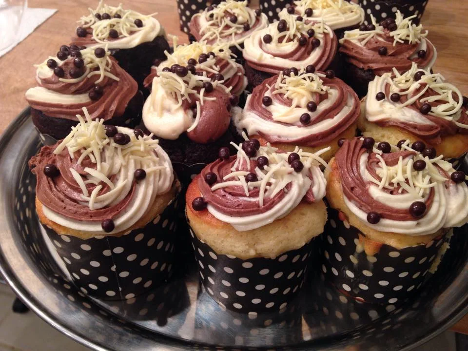Triple Chocolate Cupcakes