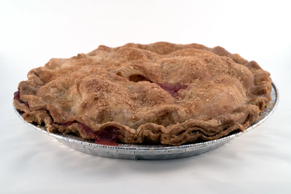 Peach Raspberry Pie