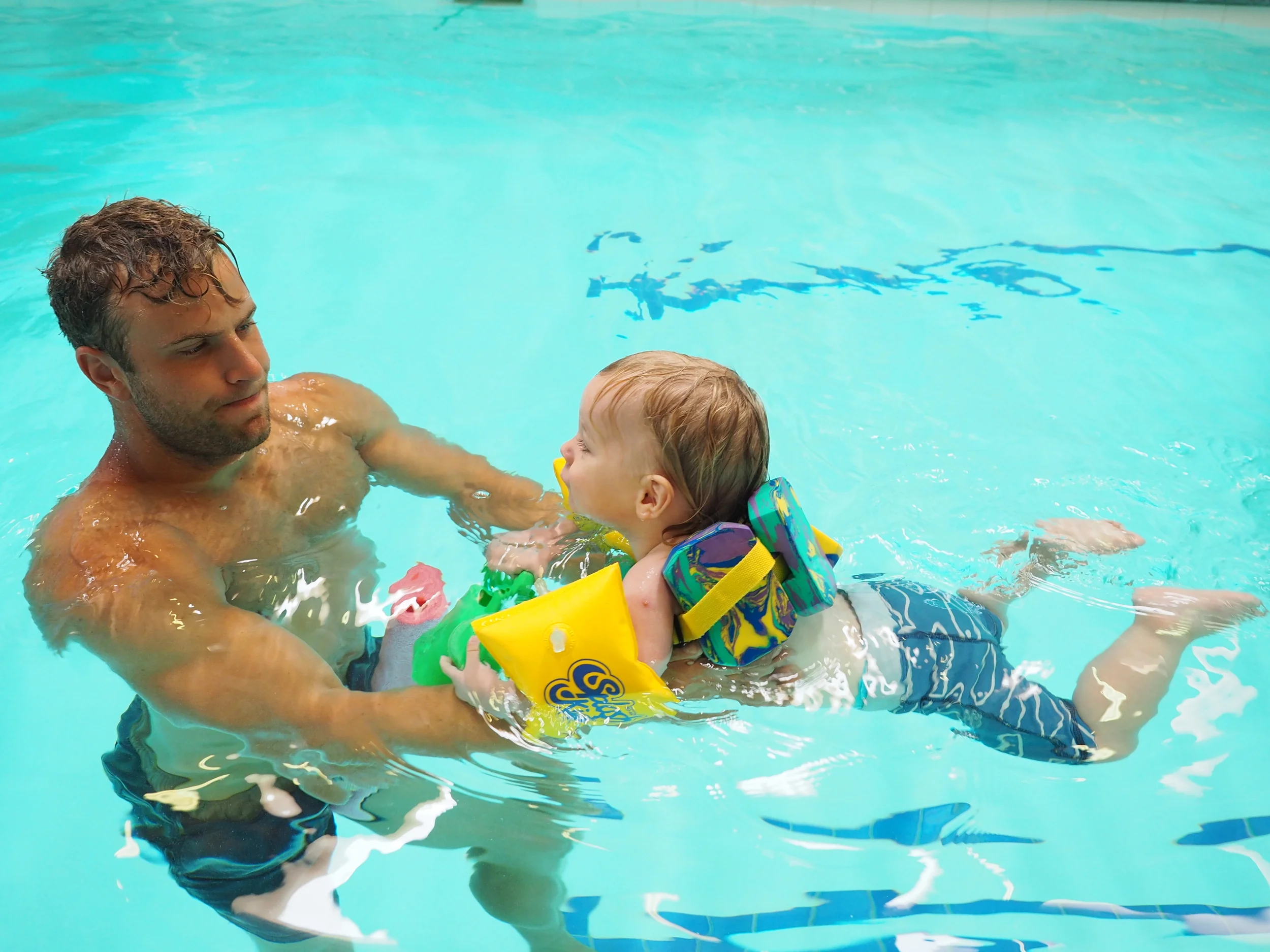 Purpose built learn to swim pool