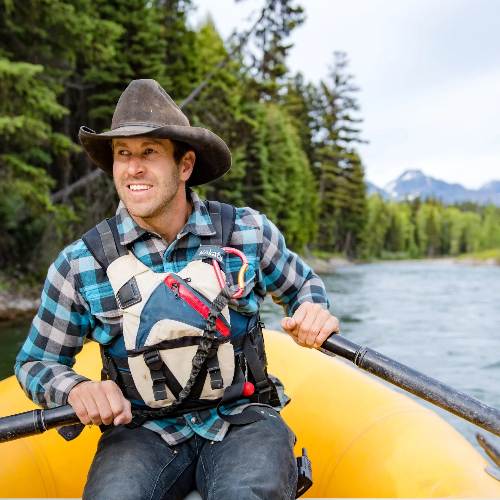 Brad Ludden | Founder Brad was born at the base of the Big Horn Mountains in Wyoming, and raised in the Rockies of Northwestern Montana. His days have always been spent outside — through all four seasons, across continents, and on some of the world’s most remote rivers, charting unexplored territory. It is in the heart of the wild, natural moment that Brad comes alive, a draw that led him to start Stoke Broker. An avid pilot, skier, outdoorsman, and whitewater kayaker, Brad sees the stoke from every angle, and most enjoys watching the sun rise and set in places where he feels small and insignificant against the backdrop of extraordinary adventure. He is a former professional whitewater kayaker, and the founder of First Descents, a nonprofit organization that provides free, life-changing outdoor adventures to young adults impacted by cancer. Stoke Moment: “Harvesting my first bull elk with my bow on public land, deep in the wilderness on a three-day solo hunt. It required every ounce of physical and emotional energy I had — tracking the bull to his final resting place, and the overwhelming feelings of sadness and gratitude that came over me when I did. It was my coming of age; my full integration into my natural surroundings.”
