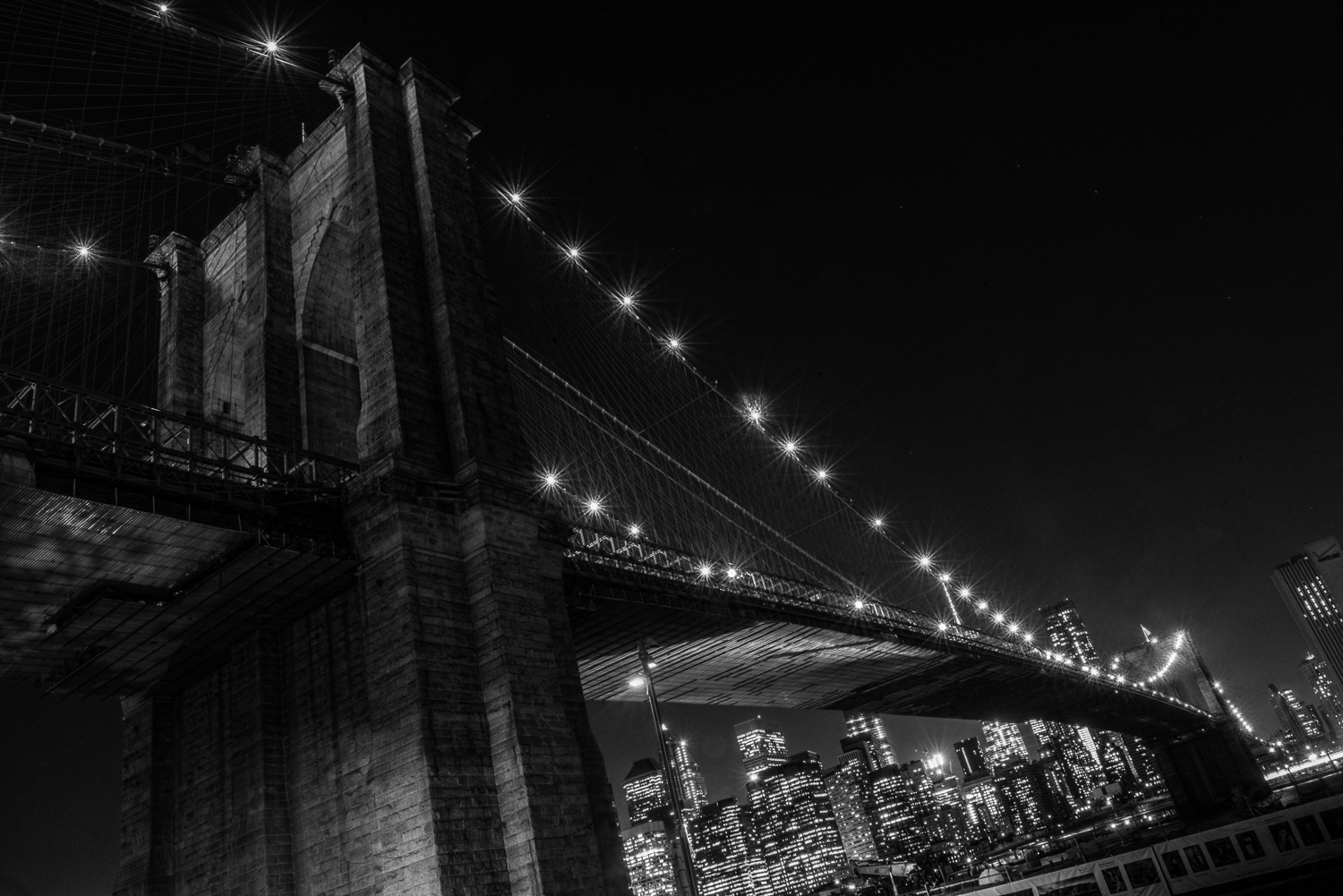 Nightscape I - Brooklyn Bridge