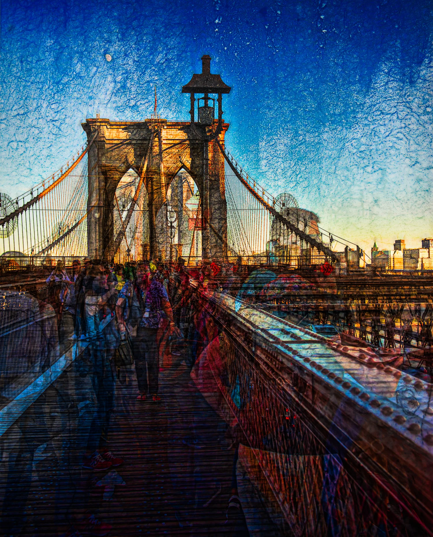 Walking Brooklyn Bridge