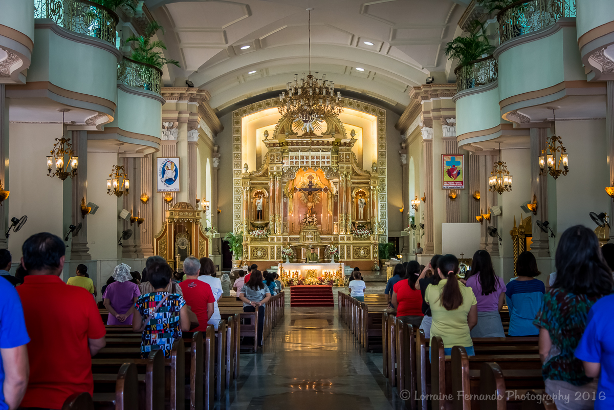 Mass at Santo Nino Cathedral