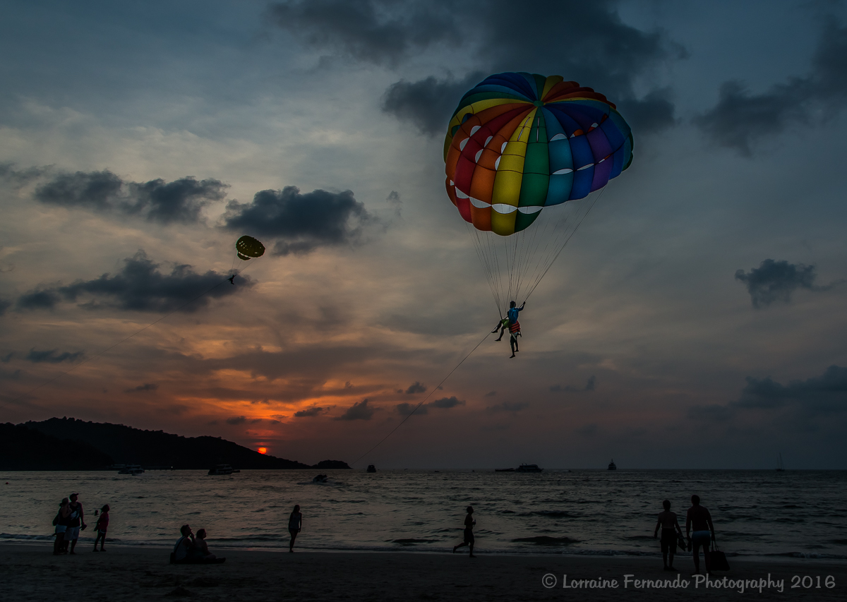 Sunset Parasailing on Patong Beach