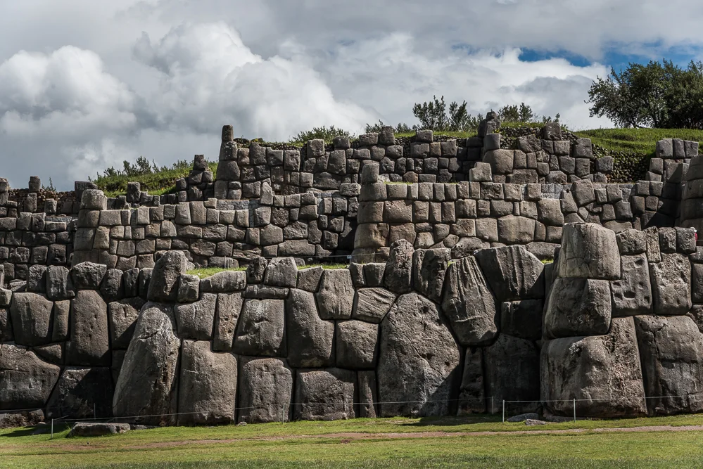 Partial view of Saksaywaman