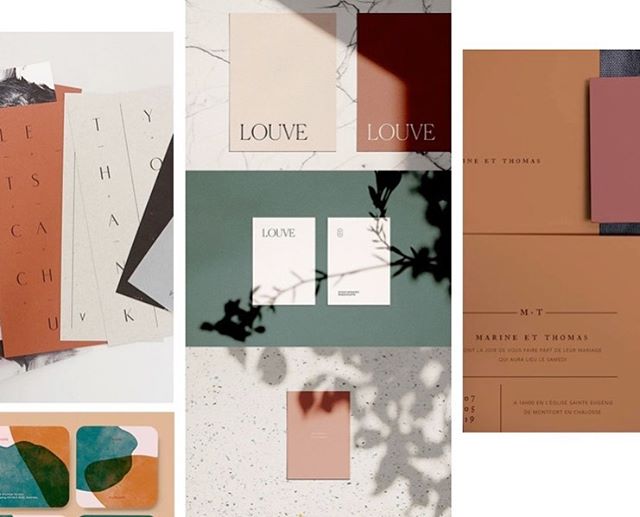 Looking back at our initial moodboard for OAK BOWRAL feat. Shades of terracotta and olive with sophisticated type and photography treatments. A wholesome yet elegant aesthetic to reflect an equally luxurious property.