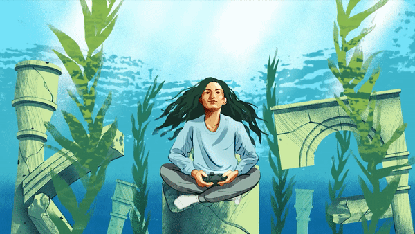 Modern Games for Meditation