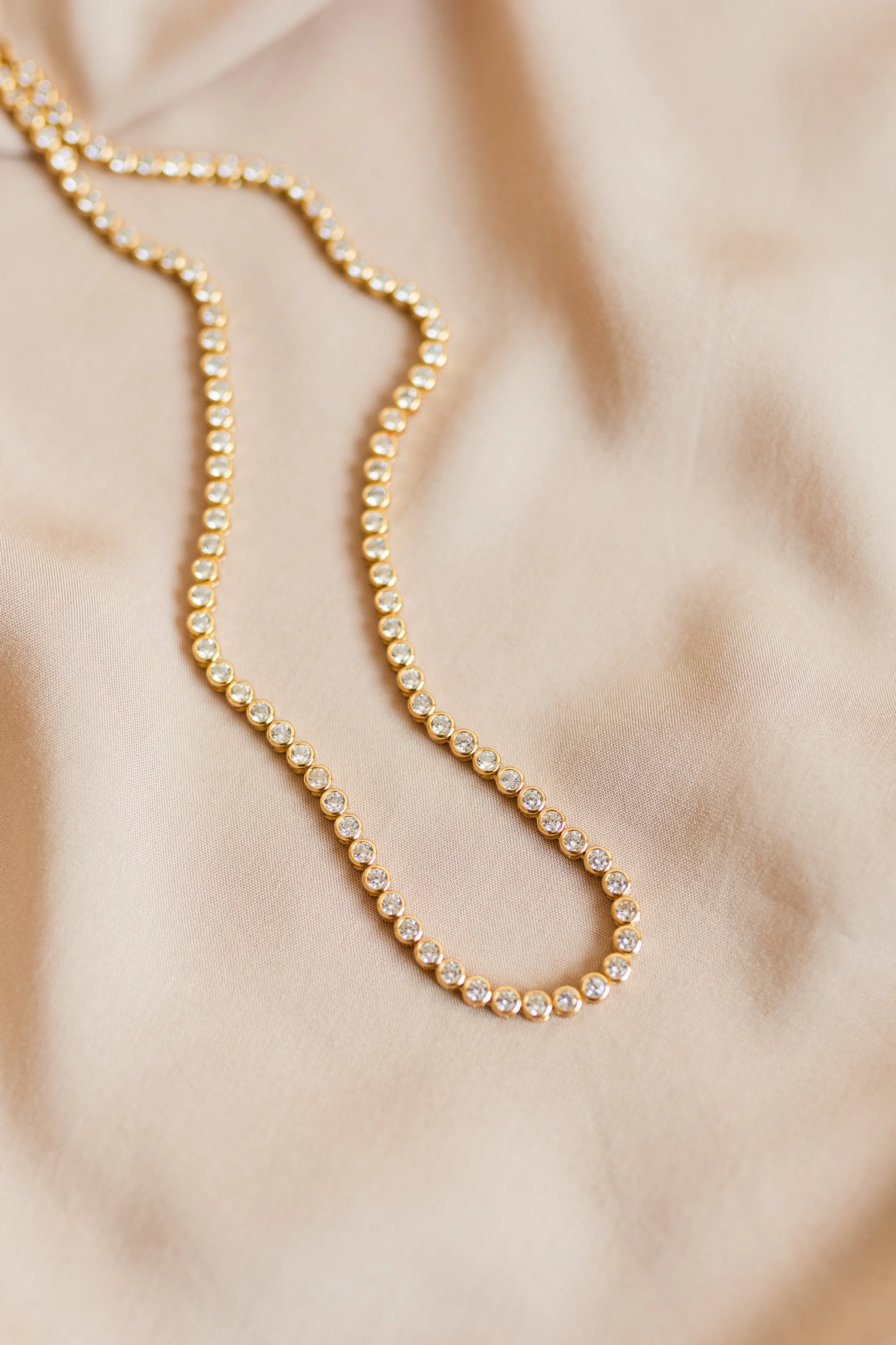 Kay Tennis Necklace — Lavender and Grace