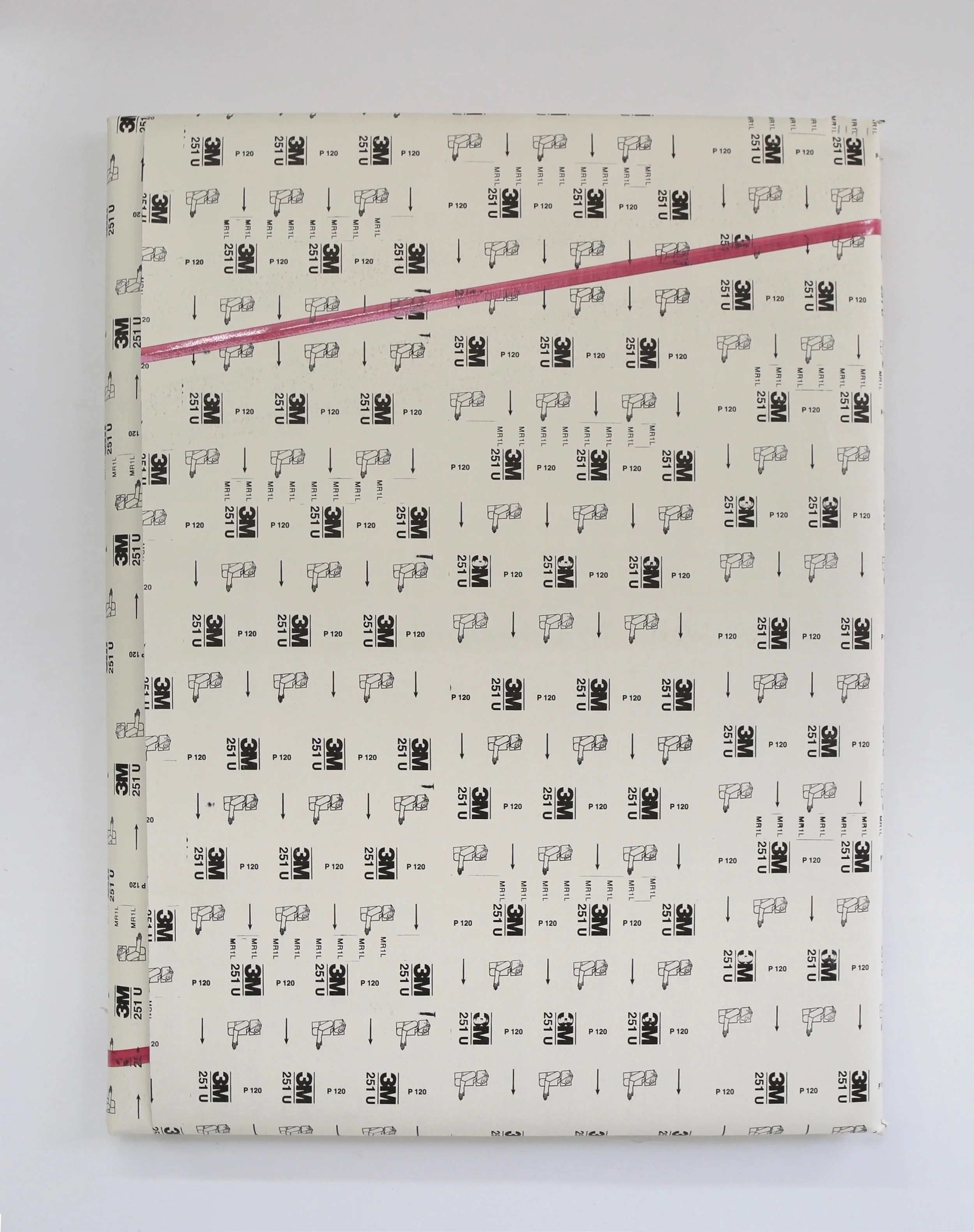Untitled (Back of Maroon, Twice)