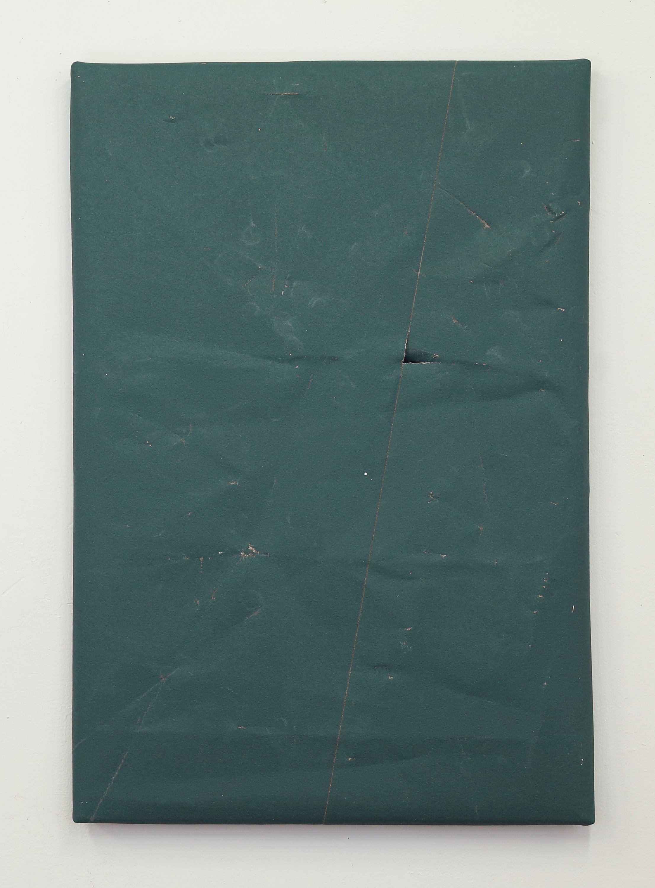 Untitled (Green with Stitching, 80 Grit)