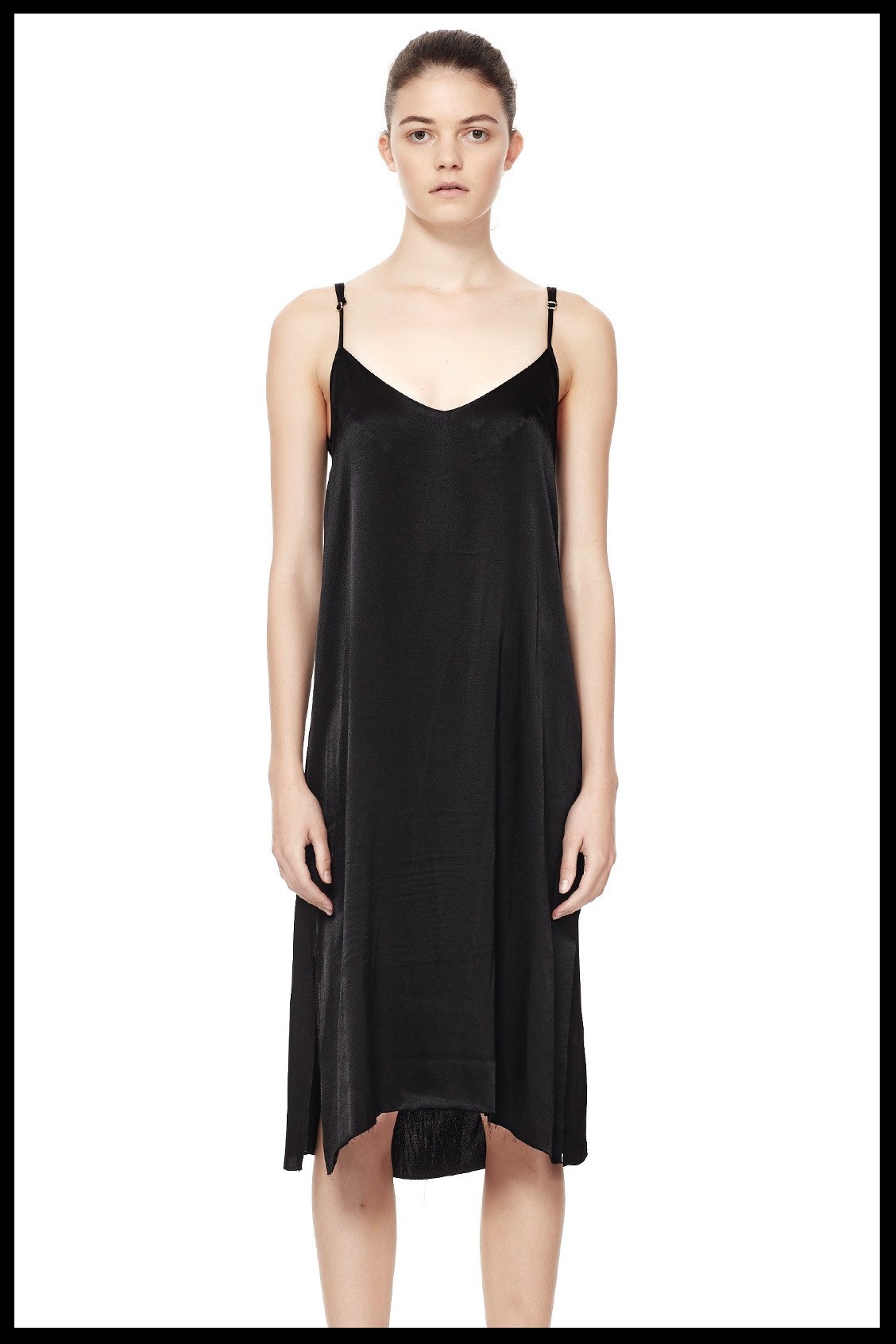 viscose slip dress