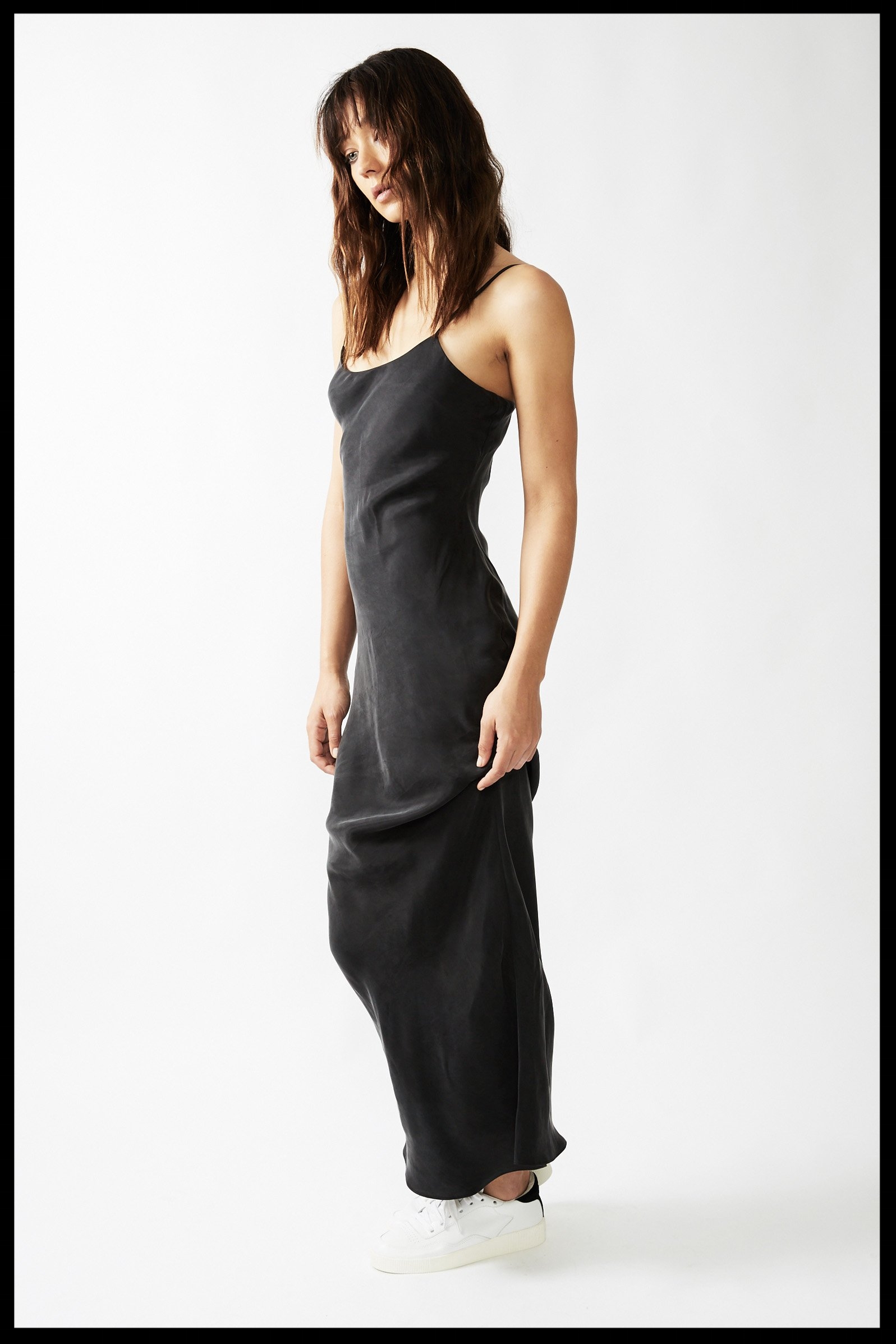 Essential Bias Maxi Slip Dress - Black 3..jpg